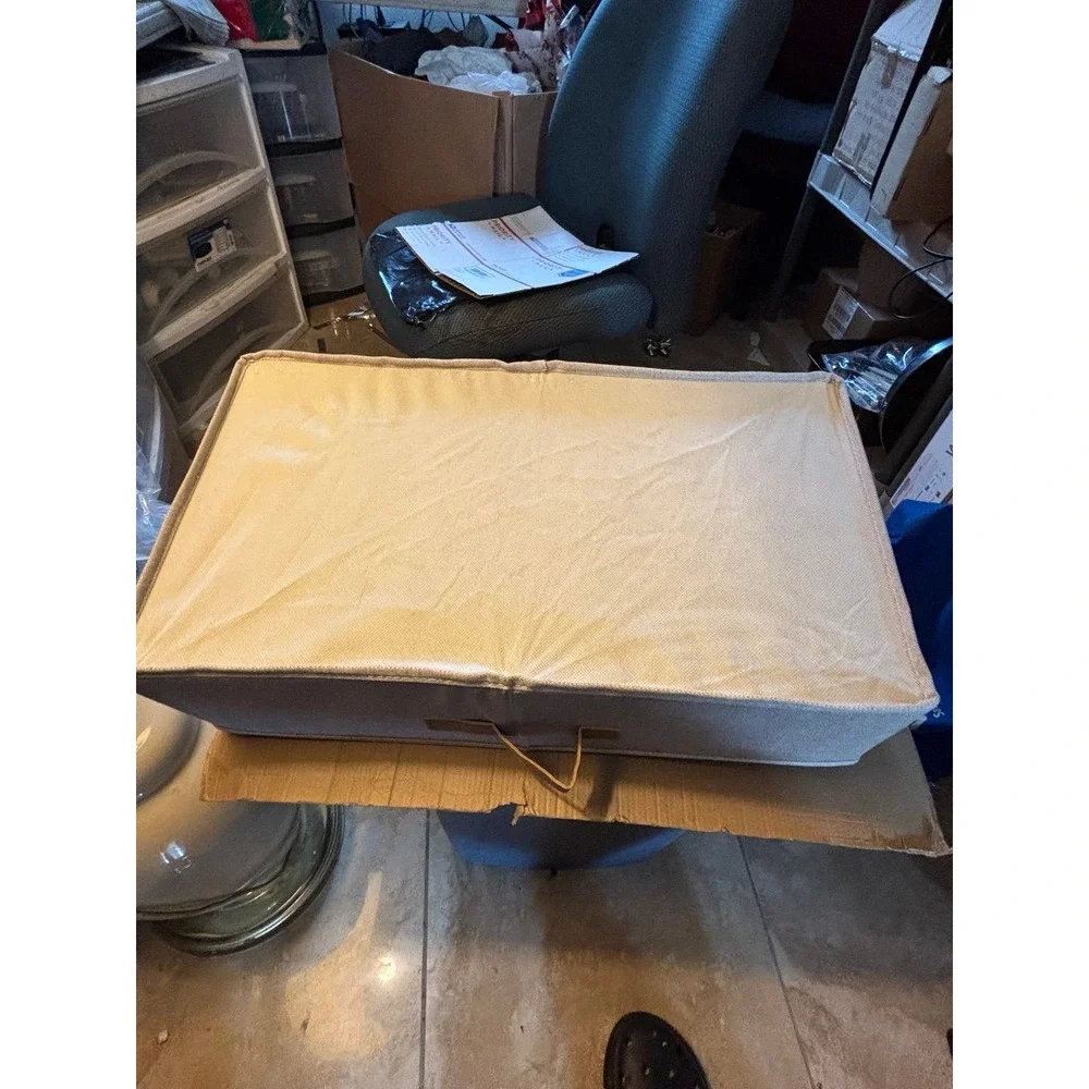 Fabric Storage Bin Organizer. Never Used Storage Works